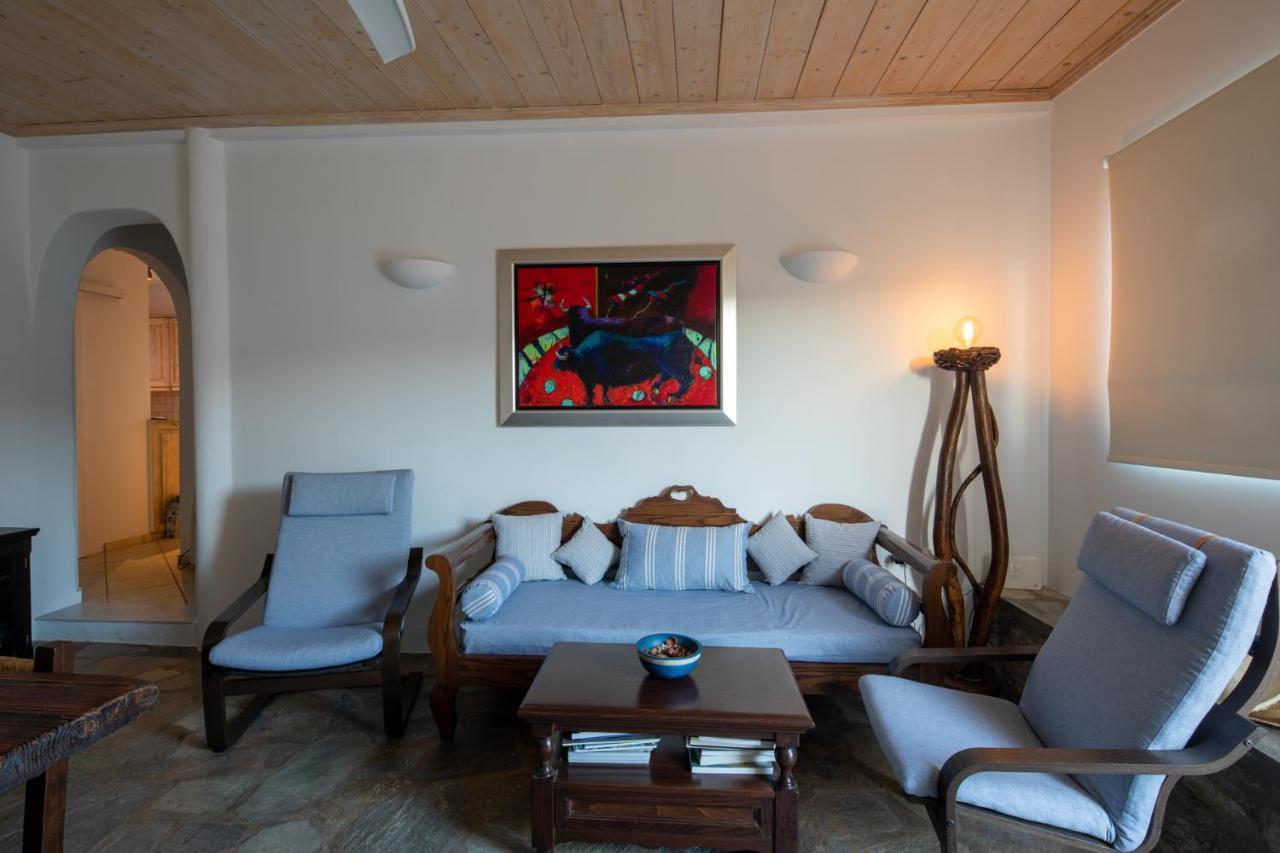 Вилла Drafies House Mykonos Town Экстерьер фото